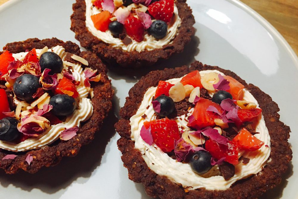 Low Carb Cookie Tartlettes